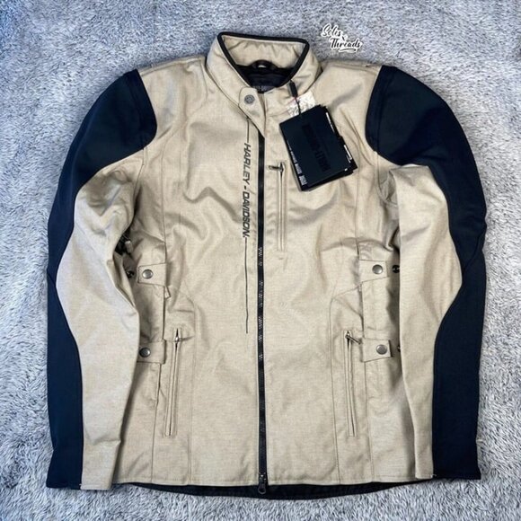 Harley Davidson Piledriver 2.0 Size Medium Men Snapback Textile Riding Jacket - Picture 1 of 8